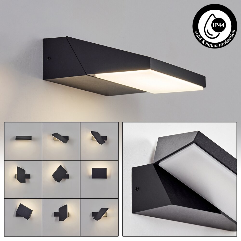 Xaden Aplique de exterior, Apliques LED Negro, 1 luz main product photo