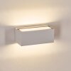 Lanor Aplique de exterior, Lámpara Up & Down, Apliques LED Blanca, 1 luz
