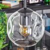 Ripoll Lámparas suspendidas, Luminarias esféricas, Lámpara colgante de clúster Transparente, 3 luces