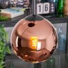 Koyoto Lámparas suspendidas, Luminarias esféricas, Lámpara colgante de clúster 30 cm Color cobre, 3 luces
