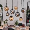 Gastor Lámparas suspendidas, Luminarias esféricas, Lámparas colgantes Colores ámbar, Ahumado, 8 luces
