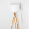Soungou Lámpara de pie Cromo, Crudo, 1 luz
