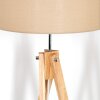 Soungou Lámpara de pie Cromo, Crudo, 1 luz