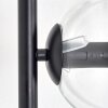 Koyoto Lámpara de pie 31 cm Transparente, 3 luces