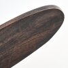 Mosstena lámpara ventilador de techo Madera oscura, Negro, Mando a distancia