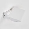 Xaden Aplique de exterior, Apliques LED Blanca, 1 luz