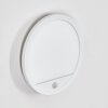 Qadir Aplique de exterior, Apliques LED Blanca, 1 luz, Sensor de movimiento