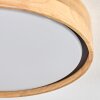 Melstad Plafones LED Crudo, Blanca, 1 luz