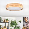 Melstad Plafones LED Crudo, Blanca, 1 luz