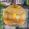 Koyoto Lámparas suspendidas, Luminarias esféricas, Lámpara colgante de clúster dorado, Transparente, 3 luces
