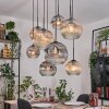 Ripoll Lámparas suspendidas, Luminarias esféricas, Lámparas colgantes Crudo, Negro, 8 luces