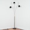Bassagoda Lámpara de pie Níquel-mate, Negro, 3 luces
