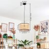 Ramila Lámparas suspendidas, Lámparas colgantes Crudo, Negro, 1 luz