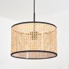 Ramila Lámparas suspendidas, Lámparas colgantes Crudo, Negro, 1 luz