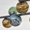 Koyoto Plafones, Luminarias esféricas Azul, dorado, Verde, 10 luces