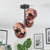 Koyoto Plafones, Luminarias esféricas Color cobre, 4 luces