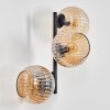 Koyoto Luminarias esféricas, Apliques Colores ámbar, 3 luces