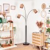 Soungou Lámpara de pie Negro, 3 luces
