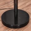 Soungou Lámpara de pie Cromo, Negro, Blanca, 3 luces