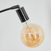 Codecro Lámpara de pie Cromo, Negro, Blanca, 5 luces