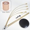 Soungou Lámpara de pie Latón, Negro, 5 luces Soungou Lámpara de pie Latón, Negro, 5 luces