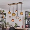 Ripoll Lámparas suspendidas, Luminarias esféricas, Lámparas colgantes Crudo, Negro, 8 luces