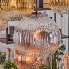 Ripoll Lámparas suspendidas, Luminarias esféricas, Lámparas colgantes Crudo, Negro, 8 luces