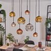 Ripoll Lámparas suspendidas, Luminarias esféricas, Lámparas colgantes Crudo, Negro, 8 luces