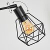 Yaak Lámpara de pie Negro, Blanca, 5 luces