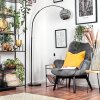 Ripoll Lámpara de pie, Lámparas de pie tipo arco Negro, 1 luz
