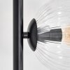 Koyoto Lámpara de pie 31 cm Transparente, 3 luces
