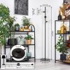 Koyoto Lámpara de pie 31 cm Transparente, 3 luces