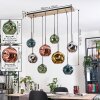 Ripoll Lámparas suspendidas, Luminarias esféricas, Lámparas colgantes Crudo, Negro, 8 luces
