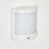 Heran Aplique de exterior, Apliques LED Blanca, 1 luz, Sensor de movimiento