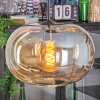 Apedo Lámparas suspendidas, Luminarias esféricas, Lámpara colgante de clúster Colores ámbar, 3 luces