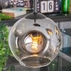 Ripoll Lámparas suspendidas, Luminarias esféricas, Lámpara colgante de clúster Transparente, Ahumado, 3 luces