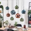 Ripoll Lámparas suspendidas, Luminarias esféricas, Lámparas colgantes Crudo, Negro, 8 luces