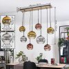 Ripoll Lámparas suspendidas, Luminarias esféricas, Lámparas colgantes Crudo, Negro, 8 luces