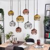 Ripoll Lámparas suspendidas, Luminarias esféricas, Lámparas colgantes Crudo, Negro, 8 luces