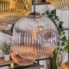 Ripoll Lámparas suspendidas, Luminarias esféricas, Lámparas colgantes Crudo, Negro, 8 luces