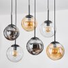 Gastor Lámparas suspendidas, Luminarias esféricas, Lámparas colgantes Colores ámbar, Transparente, Ahumado, 6 luces
