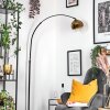 Ripoll Lámpara de pie, Lámparas de pie tipo arco Negro, 1 luz