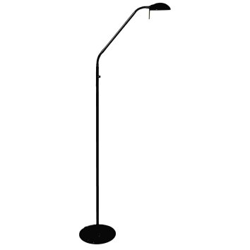 Steinhauer Biron Lámpara de Pie LED Negro, 1 luz
