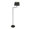 Lámparas Steinhauer Bella Lámpara de pie Negro, 1 luz
