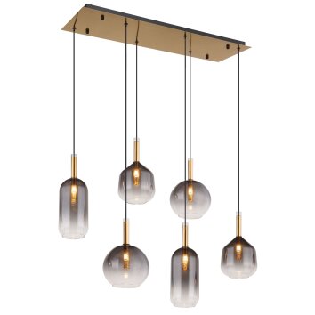 Lámparas Globo Lighting Elisabeth Lámparas suspendidas Latón, 6 luces
