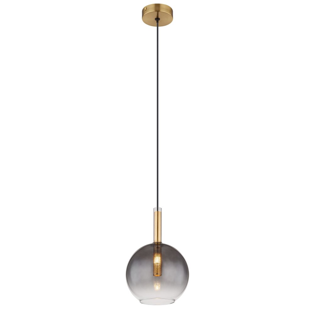 Lámparas Globo Lighting Elisabeth Lámparas suspendidas Latón, Negro, 1 luz main product photo