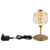 Lámparas Globo Lighting Virina Lámparas de mesa LED dorado, 1 luz