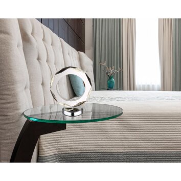 Lámparas Globo Lighting Karilion Lámparas de mesa LED Cromo, 1 luz