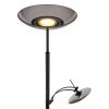 Lámparas Globo Lighting Sophia Vertical / hacia arriba /, Lámpara de pie LED Negro, 2 luces