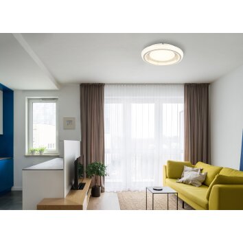 Lámparas Globo Lighting Sharper Plafones LED Blanca, 1 luz